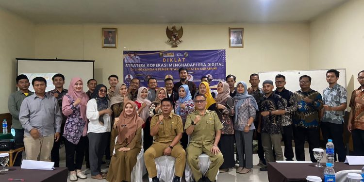 DKUKM Kabupaten Sukabumi Gelar Diklat Digitalisasi Koperasi untuk Tingkatkan Kapasitas SDM