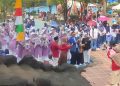 Pj Walikota Sukabumi Hadiri Perayaan HUT IGTKI-PGRI Kota Sukabumi ke 74 di Wahana Santasea