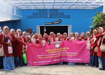 Dorong Pemberdayaan Perempuan Miliki Visi Kedepan, DWP Kabupaten Sukabumi Kunjungi PT Inti Arumi Indonesia