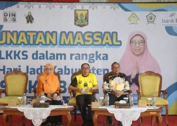Dalam Rangka HJKS Ke-154, Sekda Sukabumi H. Ade Suryaman Apresiasi LKKS Gelar Khitanan Massal 