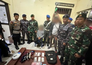 Penyelundupan 553 Gram Sabu di Pelabuhan Tunon Taka di Gagalkan Tim Gabungan dan Satgas Pamtas RI-Malaysia