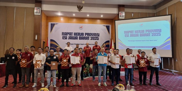 Rakerprov ESI Jabar Tahun 2025, Brigjen TNI R.Toto Oktaviana : Harus Cetak Atlit Baru Berprestasi
