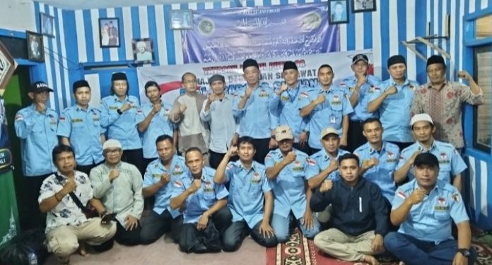 Majelis Dzikir dan Sholawat RI 1 Prabowo Subianto Ranting GPN 08 Desa Cisaat Cicurug Sukabumi Diresmikan