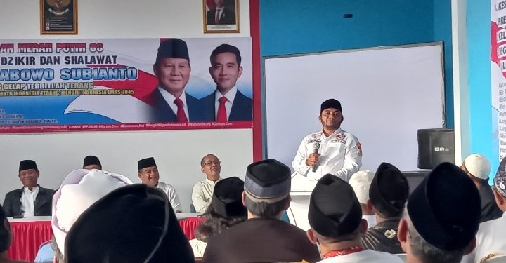 Dzikir dan Shalawat Menggema di Sukabumi untuk Prabowo, Indonesia Terang Menuju Indonesia Emas