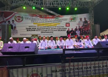 Ribuan Warga Cikahuripan Cisolok Antusias Hadiri Tabligh Akbar dan Doa Bersama dalam rangka Syukuran Hari Nelayan