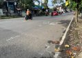 Sepeda Motor Ditumpangi Pasangan Suami Istri Menabrak Truk yang Tengah Parkir