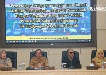 Penyerahan Petikan SK PPPK Paruh Waktu di Lingkup Setda, Sekda : Status Baru Menuntut Tanggung Jawab dan Profesionalitas