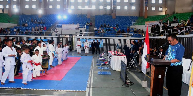 Buka Kejurda Karate, Bupati Sukabumi : Bangun Karakter dan Sportivitas