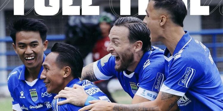 Persib Bandung Taklukkan Persija 1-0, Maung Bandung Mimpin Klasemen