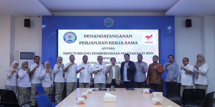 BNN RI Gandeng Pemuda Patriot Nusantara, Nyatakan Perang Terhadap Narkoba