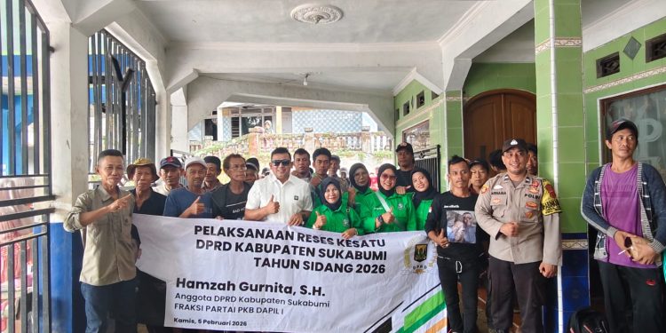 Bibin Mulyadi Tokoh Masyarakat Simpenan Desak Perjuangan Desain Ulang Irigasi Rusak Saat Reses Anggota DPRD