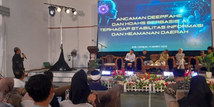 Bakesbangpol Jabar Gelar Sosialisasi Literasi Digital dan Anti Hoaks di Cianjur