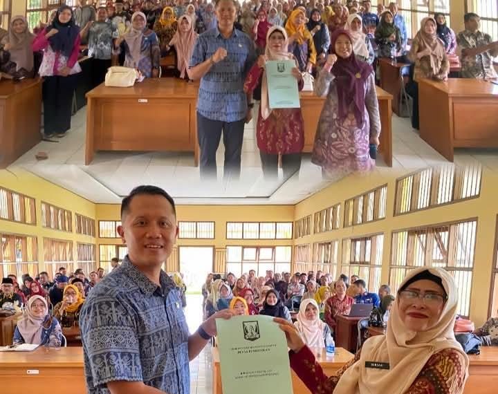 Ratusan Guru di Sukabumi Terima SK Kenaikan Pangkat, Jadi Motivasi Tingkatkan Profesionalisme