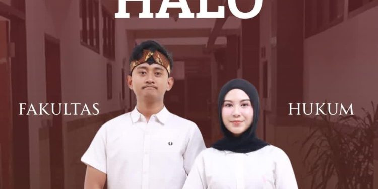 Pasangan Hafidz dan Rajwa No.1 Siap Pimpin BEM FH Unpas dengan Semangat “BERANI” dan “SEHATI”