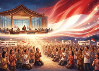 Langit Mei Bergetar dan Bercahaya : Mengiringi Hadirnya Presiden Prabowo di KTT ASEAN ke 48