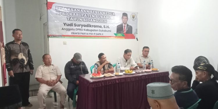 Reses Yudi Suryadikrama Jadi Ruang Aspirasi Warga Parungkuda, Harapan Pembangunan Mengemuka
