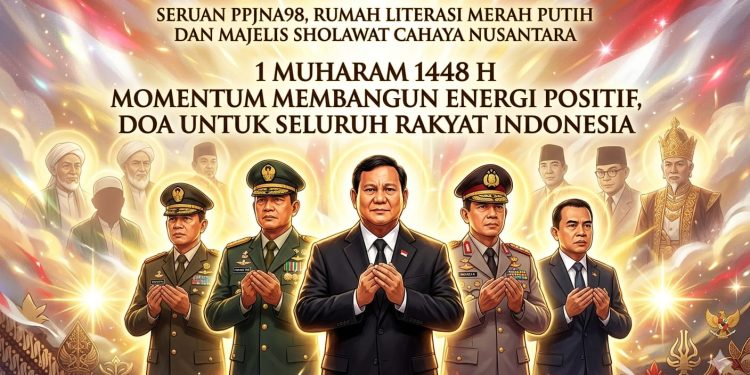 Seruan Mengetuk Pintu Langit, Menata Bumi: 1 Muharram 1448 H, Do’a untuk Presiden Prabowo dan Seluruh Rakyat Indonesia
