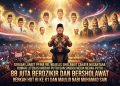 Gema Agustus: 88 Juta Bersholawat, Stop Kebencian di HUT Kemerdekaan RI 81