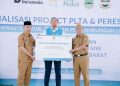 PLN Serahkan Bantuan Infrastruktur, Air Bersih, dan Listrik Gratis di Bandung Barat