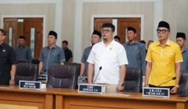 Kursi Gerindra di Banggar DPRD Sukabumi Berganti, Ruslan Abdul Hakim Resmi Masuk