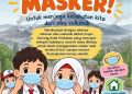Abu Vulkanik Jadi Perhatian, SDN 1 Pawenang Imbau Siswa Disiplin Pakai Masker