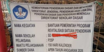 Cegah Kecelakaan di Sekolah, Disdik Sukabumi Wajibkan Proyek Revitalisasi Terapkan Standar Keselamatan